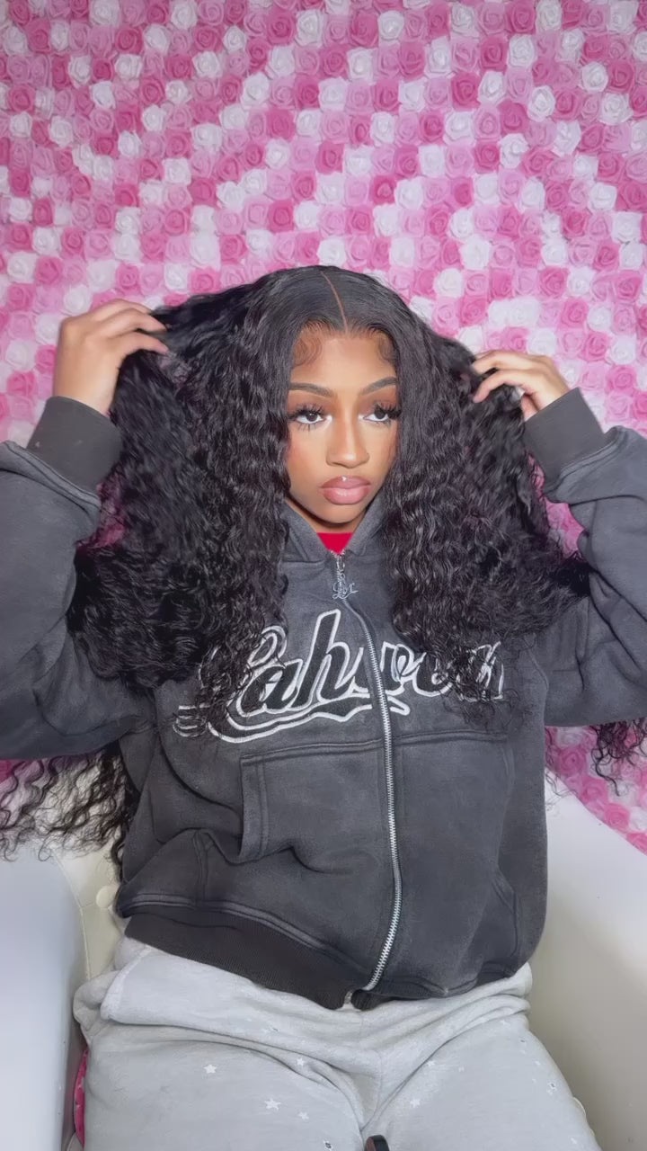 HD Curly Frontal 13x4 180 Density Wigs Pinky Virgin Extensions LLC