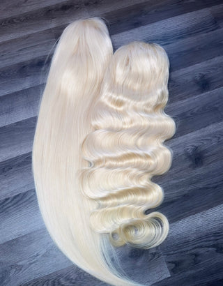 HD 613 Straight & Bodywave 13x4  200% Density Wigs