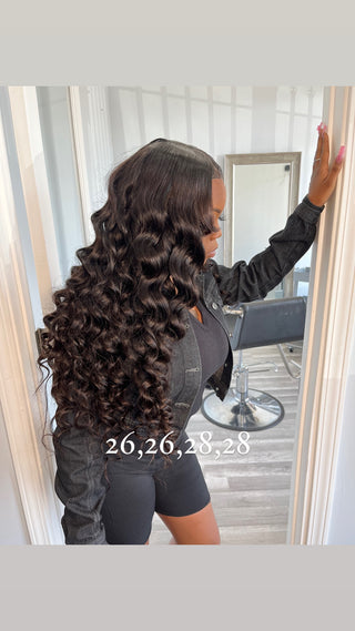 4 Bodywave Bundles/ Lux Mink