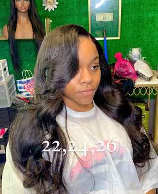 3 Bodywave Bundles/ Lux Mink