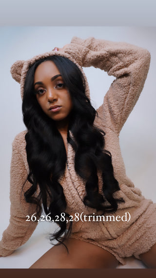 4 Bodywave Bundles/ Lux Mink